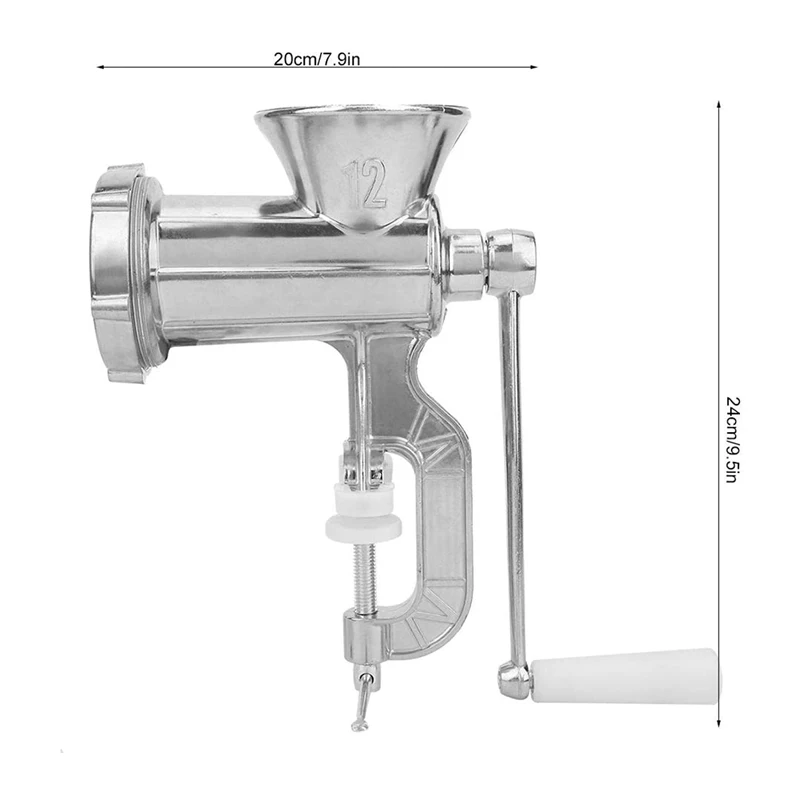Metal Sausage Filling Machine Manual Tinned Meat Grinder/ Mincer Sausage Stuffer for All Meats Vegetables Garlic Fruits