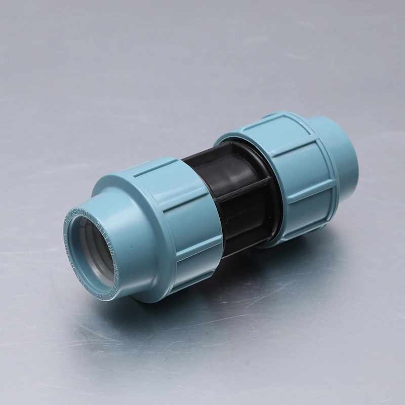 Agriculrure irrigation polypropylene pp pipe compression fitting Coupling