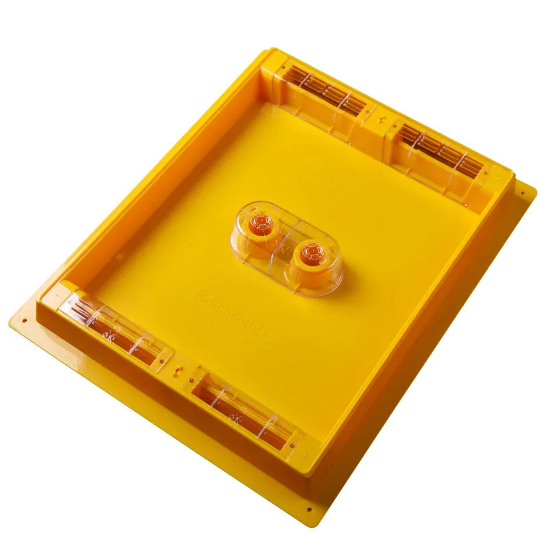 Upgraded Square Plastic Top Bee Feeder Suitable for Langstroth Hive 10 Frame Beekeeping Supplies Tool