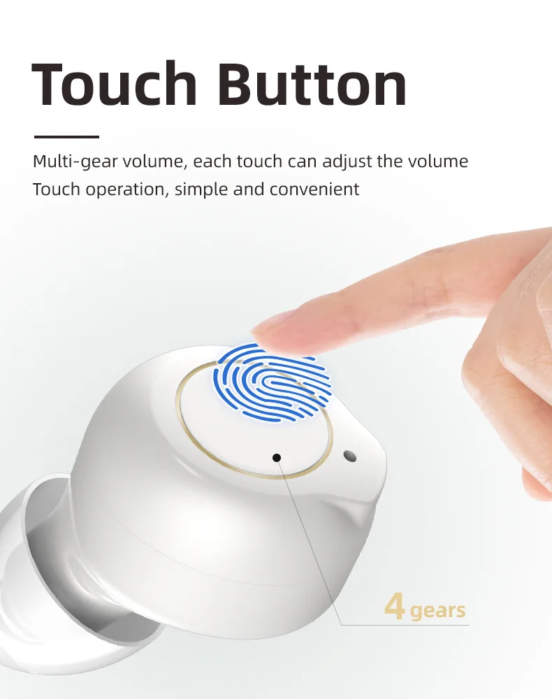 High -End Fashion Comfortable In-Ear Helpful Listening Goodies Dual Noise Reduction Rechargeable Hearing Aids