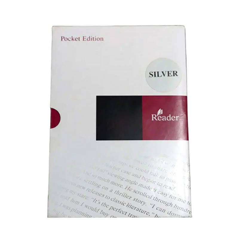 E-ink Book Eye Protective Reader Android tablet black coated paper professional custom packaging box foldable