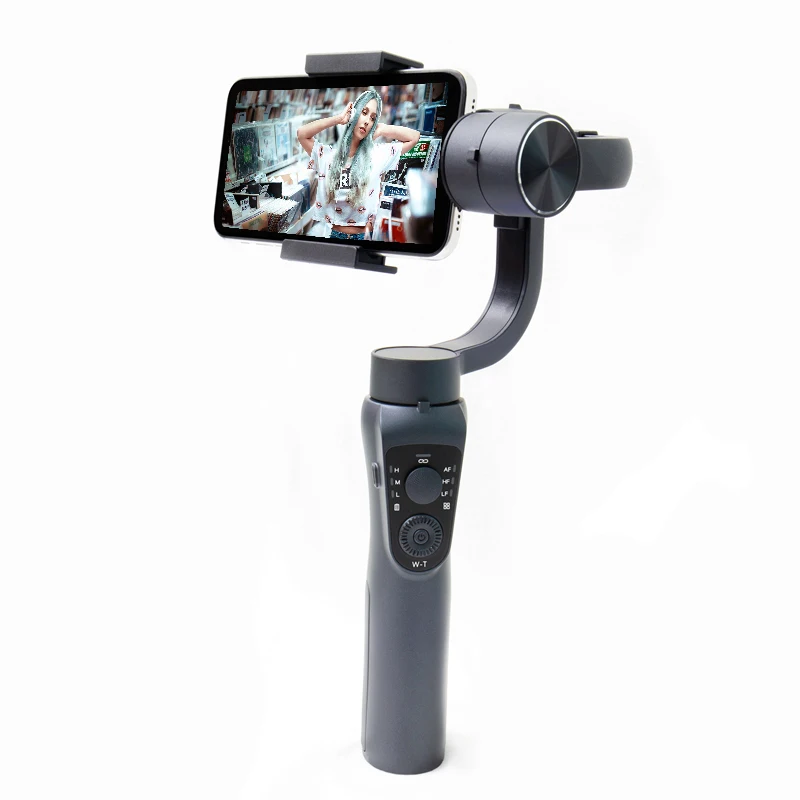 Factory phone gimble 3 Axis Handheld Smartphone &action camera Gimbal Stabilizer face tracking for Outdoor Sports