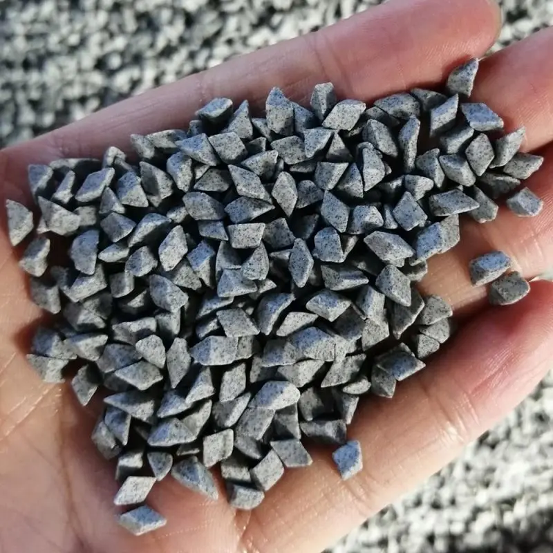 Wear proof ball polishing aluminium oxide grind media for metal surface finishing factory manufacture