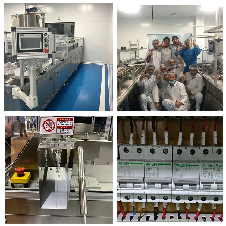 
Fully Automatic middle speed Vaginal Suppository Filling Packing Sealing machine 