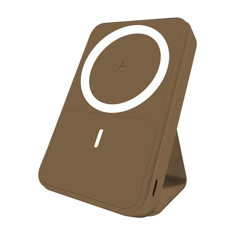 2023 factory magnetic power bank magsaf magnetic 5000mah power bank  magnetic wireless charger most selling product in alibaba