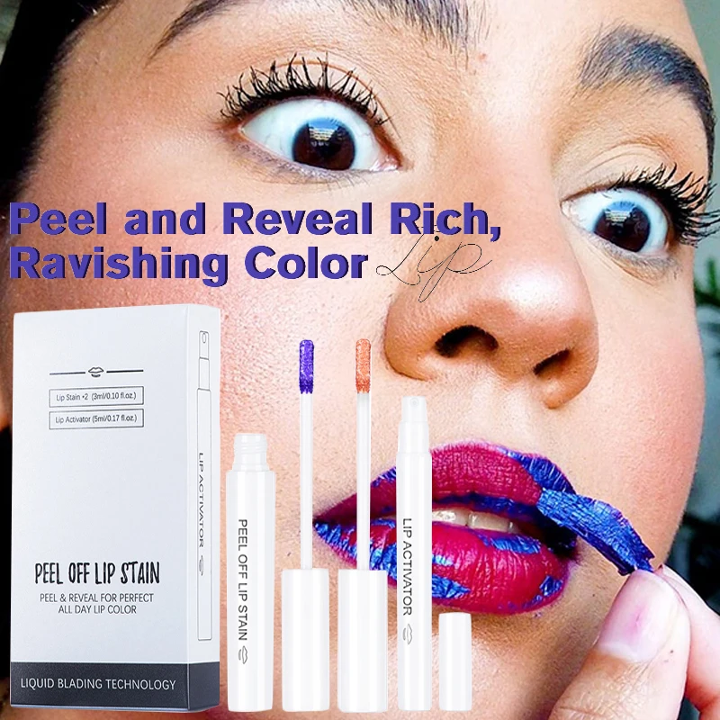 Wholesale Wow Lips 6 Color Peel Off Lipstick Waterproof Lipstick Liquid Matte Lipstick Red Long Lasting For Makeups