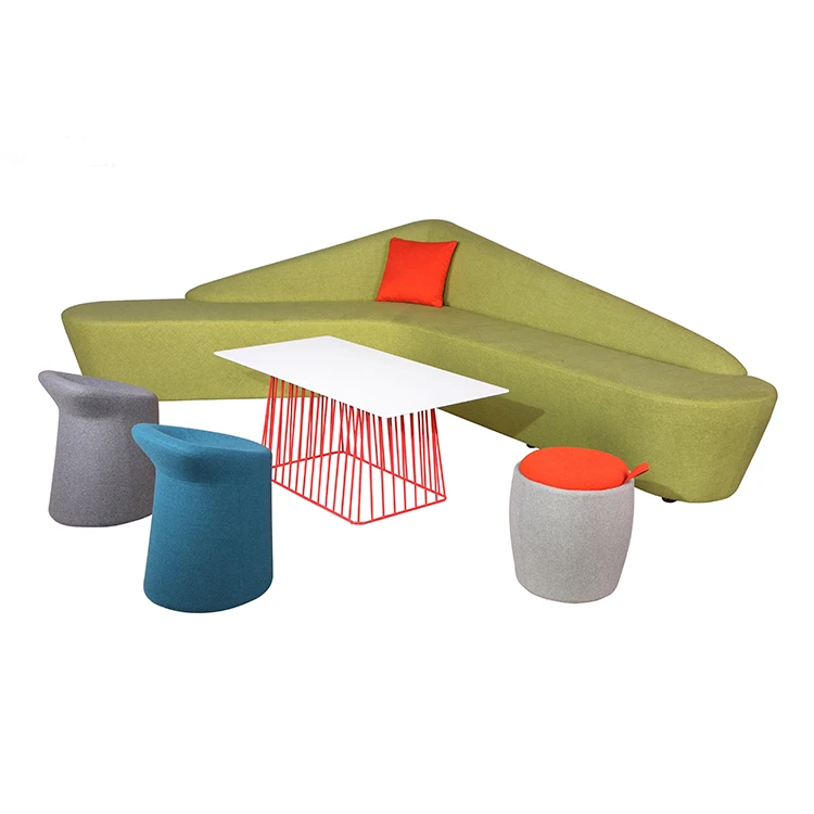 
modern folding storage ottoman small ottoman cloth stool 5195 