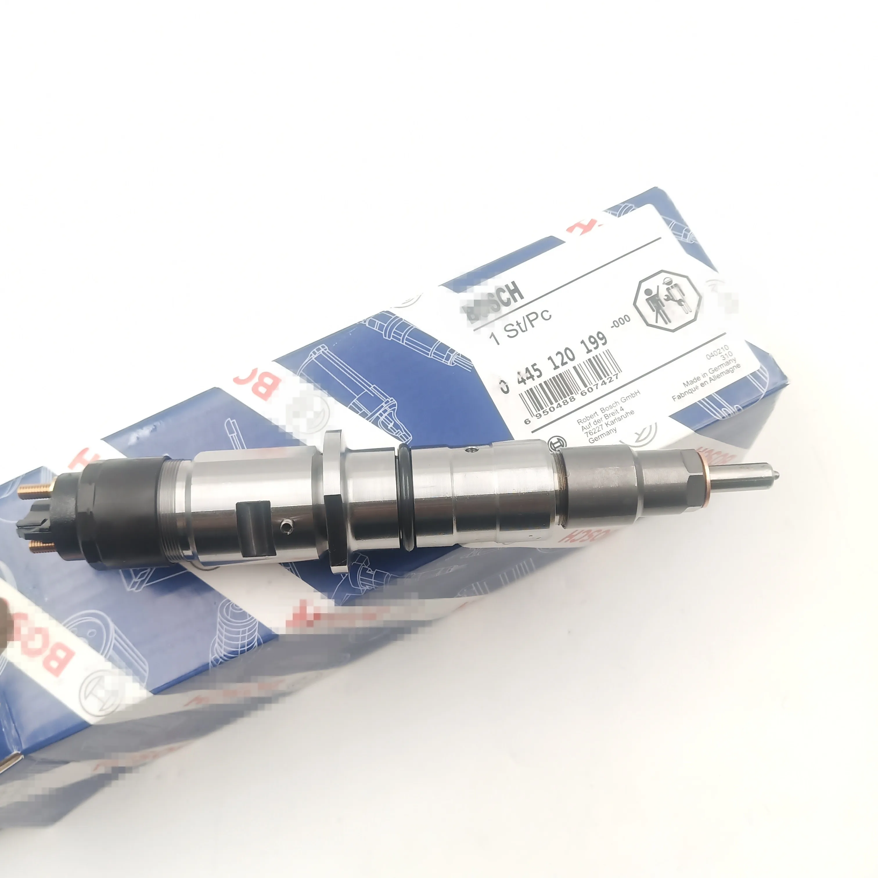 common rail injector 0445120199 4994541 fuel injector for CUMMINS ISLe 340 8.9 diesel injector nozzle 0445120199 4994541