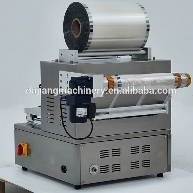 DX-1 мини закаточная машина и закуски запайки карта фруктов овощей