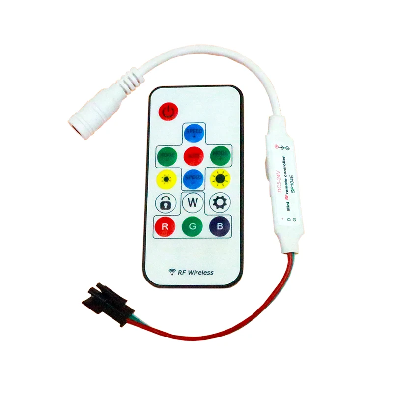 Беспроводной светодиодный контроллер 5 В 12 14 ключей