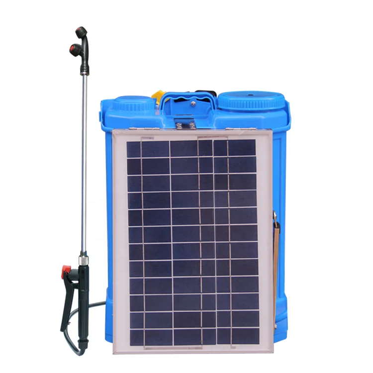 Pandora Custom 16L 18L 20L 10W 12W 15W Solar Power Agricultural Sprayer With Battery Panel