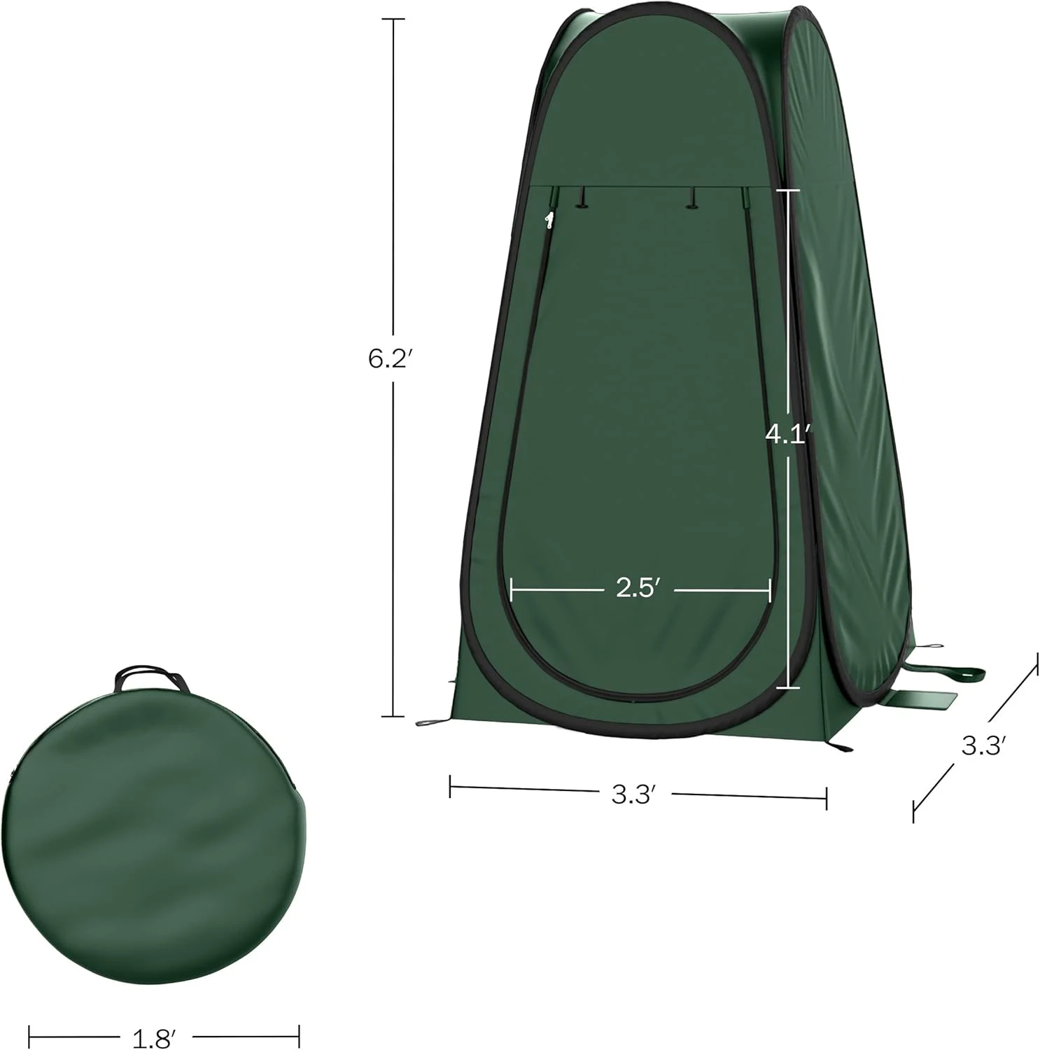 1.2-meter 2 window single person outdoor shower tent outdoor changing tent outdoor toilet tent in stock