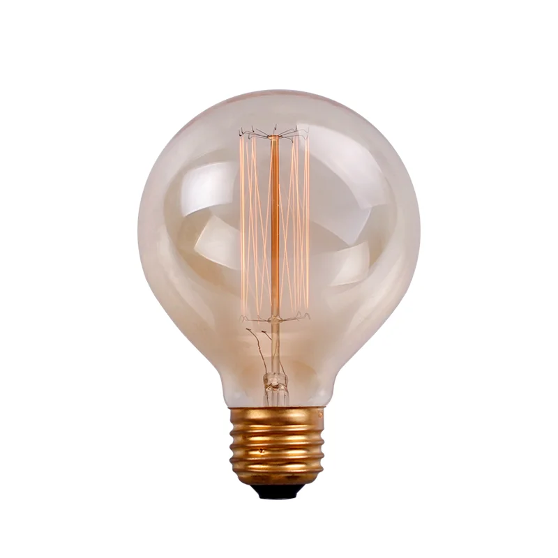Holiday Christmas decorations antique vintage edison bulb 220v E27 st8 st64 g95 g125 40W