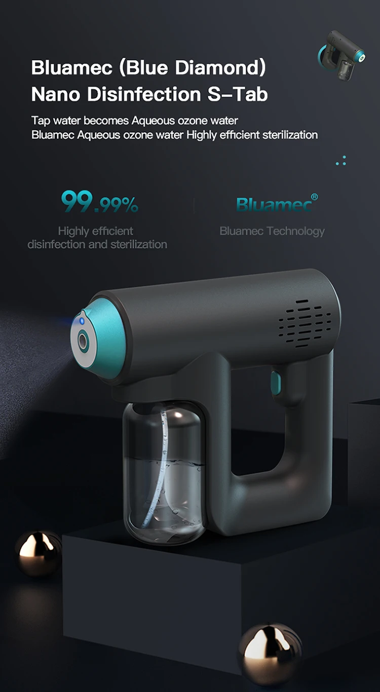 Домашний Генератор озона Bluamec для очистки воды озоновый генератор o3 медицинская терапевтическая