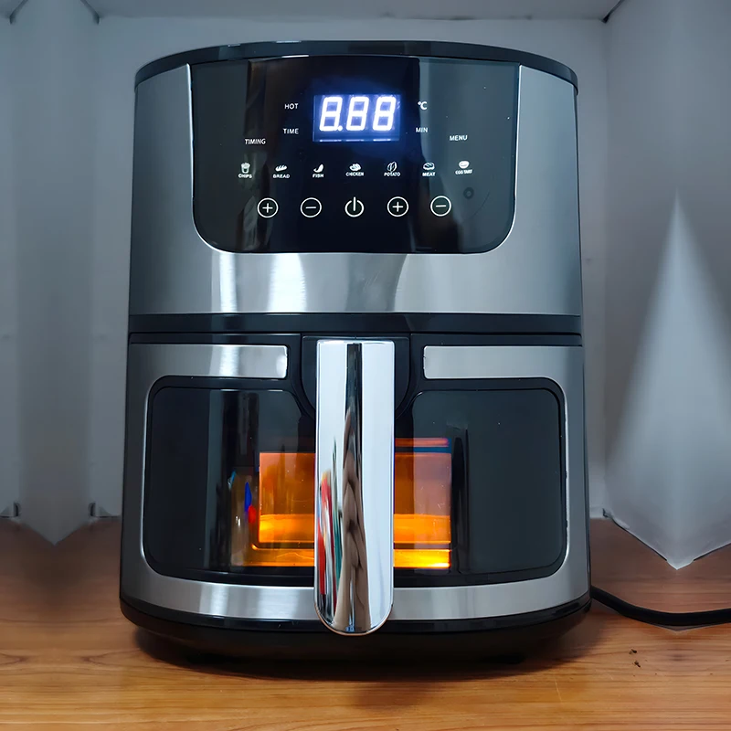 Stainless steel 4.5L 6L 8L 12L Consumer Reports Best Hot Mini Rack Without Oil as Seen as Air Fryer Without Oil KA07003