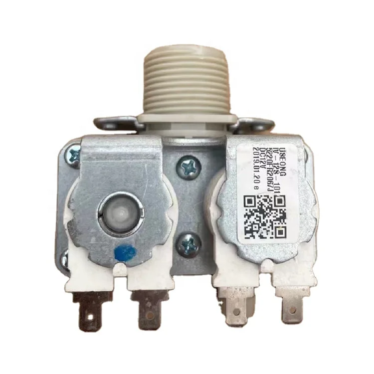 
Water Inlet Valve 2 ways two heads Solenoid Valve for LG washing Machine USEONG 5220FR2067J DC12V 