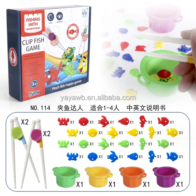 toy montessori games eco-friendly clip beads board