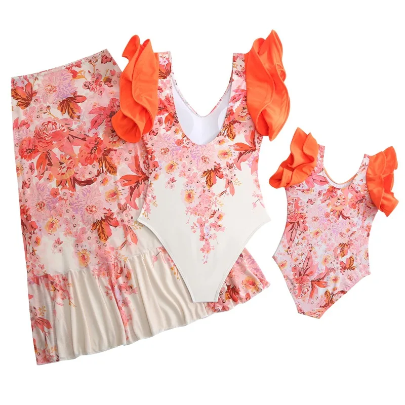 Custom swimwear beachwear kids Swimsuits Baby Girls Summer One piece Swimwear