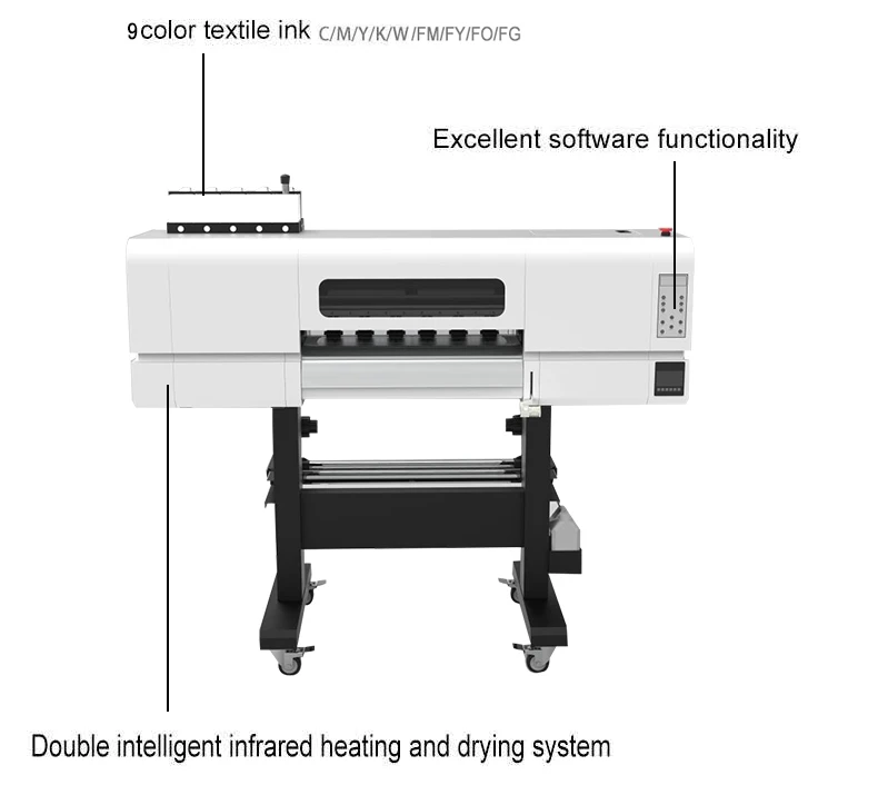 DTF Printer With Shaker 4 Head I3200/4720 24\