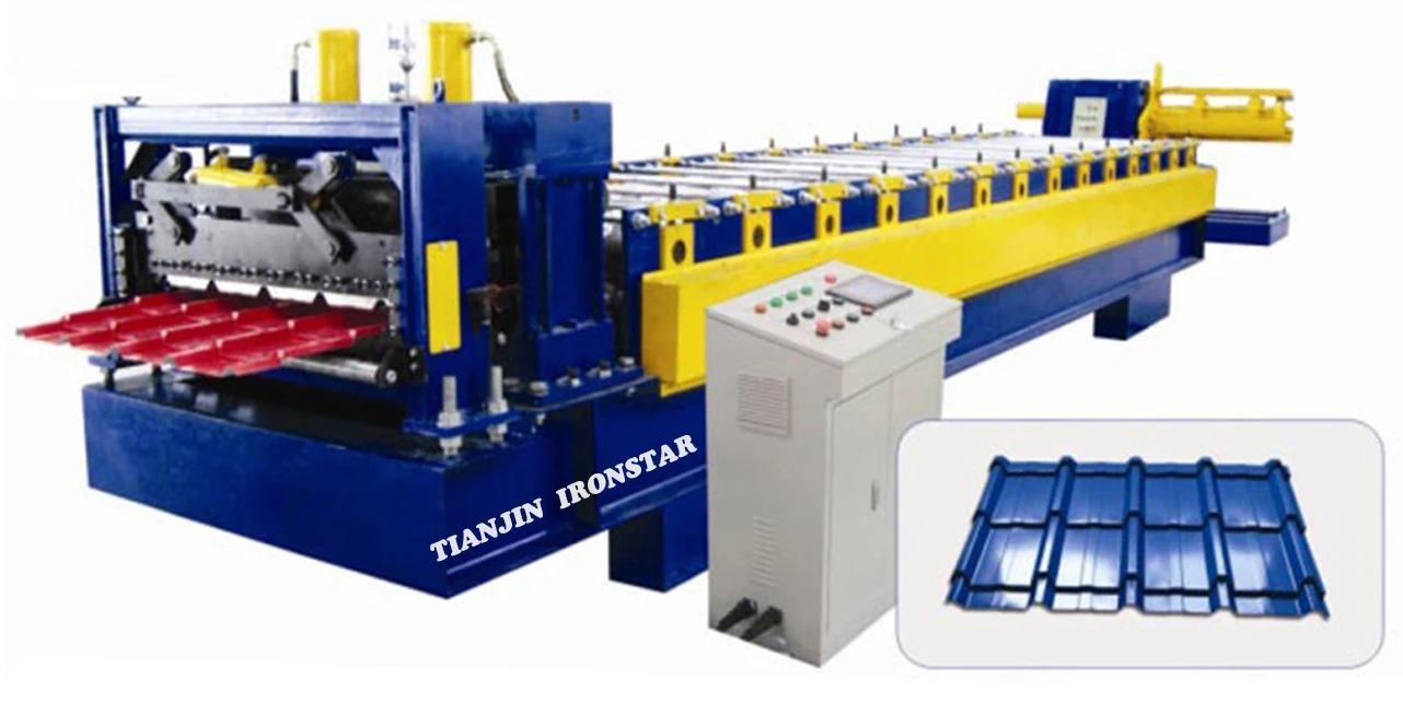 Double Deck Color Steel Machine