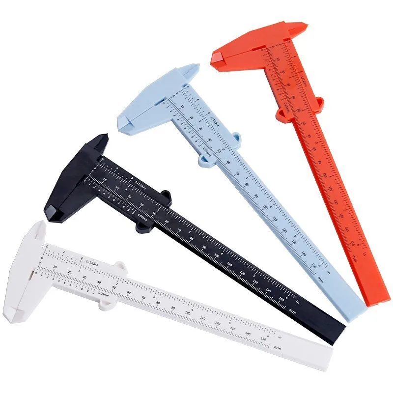 Durable Plastic Vernier Caliper for Accurate Measurements