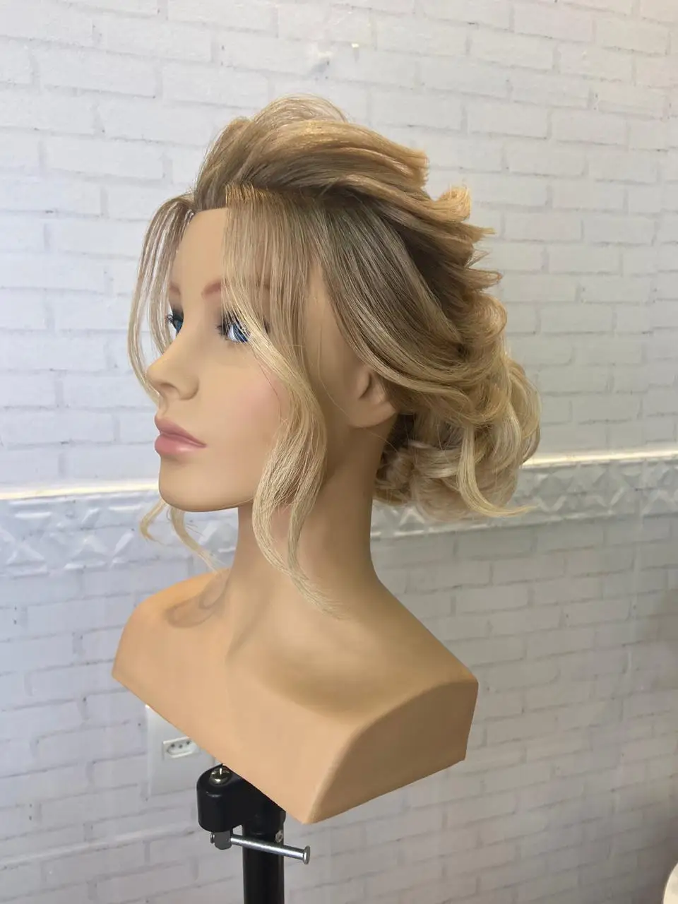 Wholesale price Europe face  mannequin  head with hair