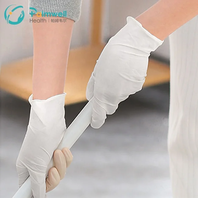 white medical gloves medical finger nitrile exam gloves disposable  ce/ukca approved