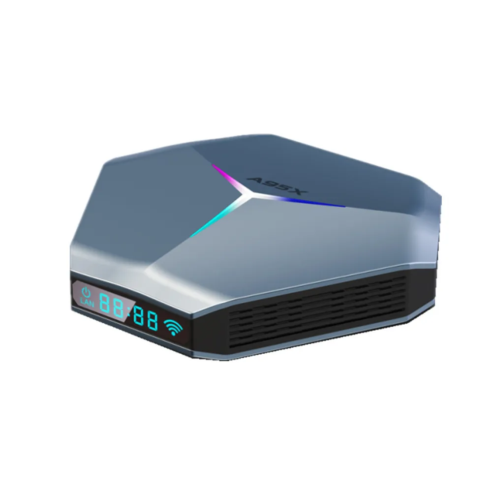 ТВ-приставка A95XF4 S905X4 2021 года 2 ГБ 16 4 32 64 Гб 128 Android 11 0 AV1 8K 5 ГГц Wi-Fi BT 4K OTT телеприставка A95X F4