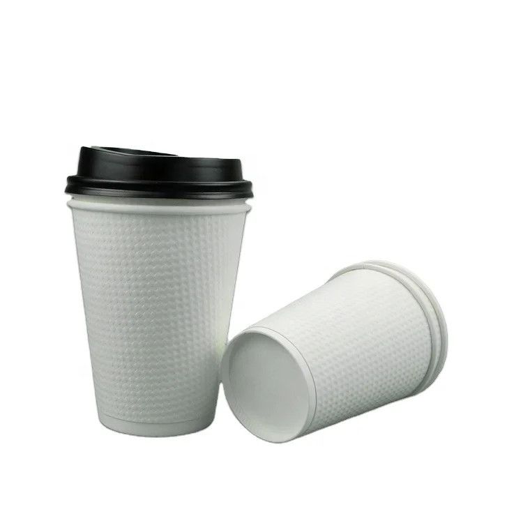 Custom Compostable Disposable 12 OZ Juice Cup Eco Recyclable Food Grade Wholesale Paper Cup