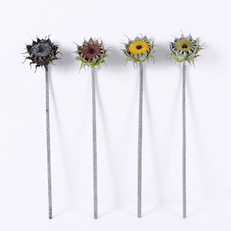 
Artificial Flowers Silk Flowers Single Stem 12*50cm fake Sunflower 