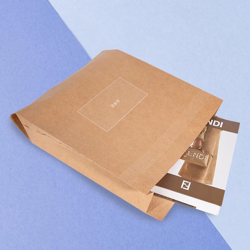 Custom Biodegradable Expandable Kraft Paper Mailer Gusset Kraft Paper Cardboard Envelope