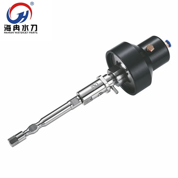 Processing Customized Waterjet Cutting Machine Parts  Waterjet Cutting Head Assy