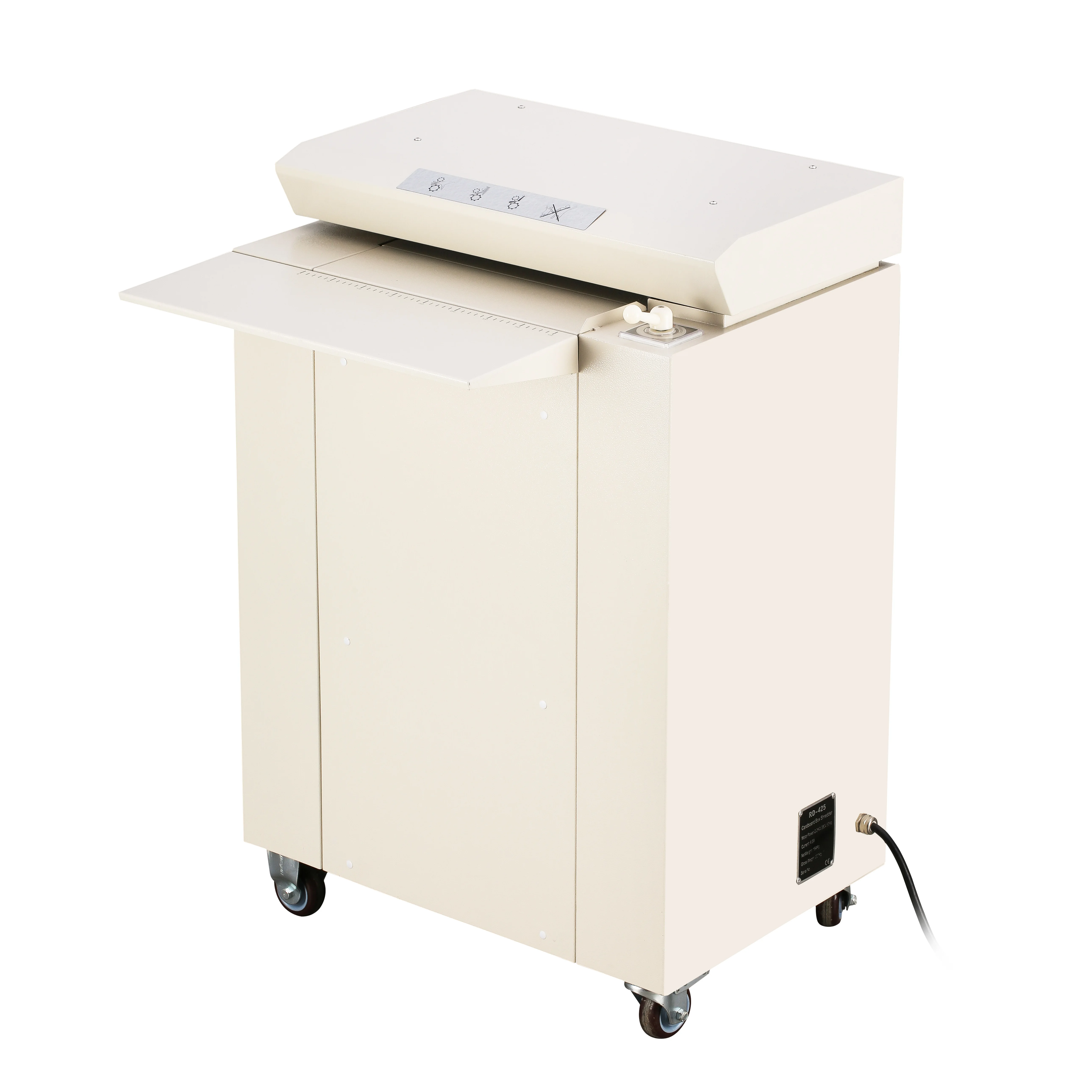 U-425 Cardboard Shredder Carton Paper Shredder Corrugated Cutting Waste Recycling Machine