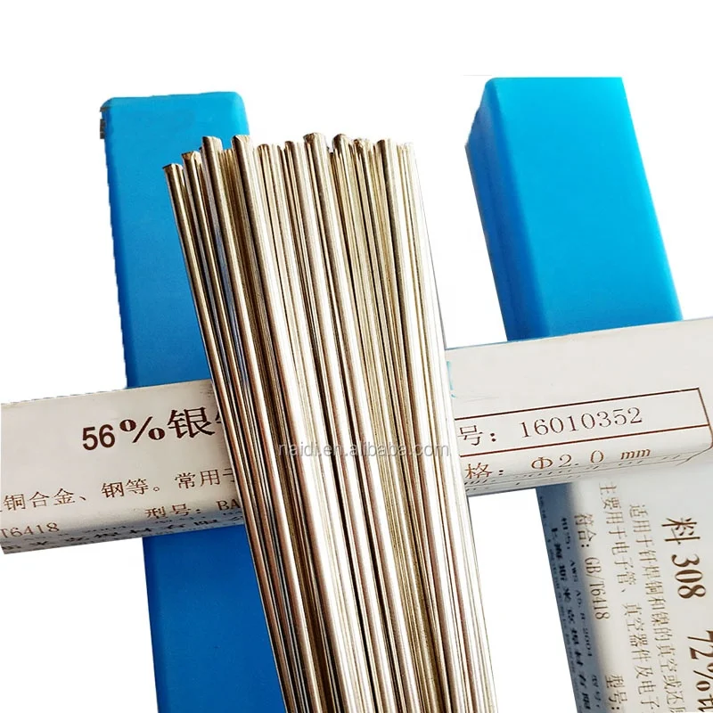 good mobility hot selling l321 56% Silver filler wire GB BAg56cuznsn brazing welding wire 1.5mm 1.6mm