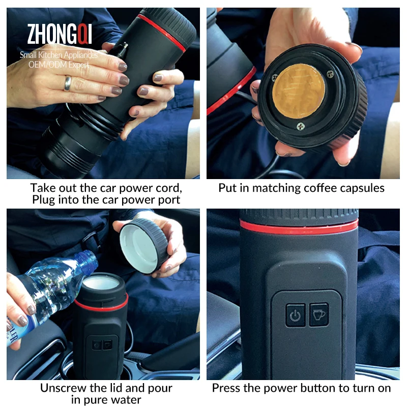 Portable Travel Camping Office Home Use Nespresso Pods Mini Electric Coffee Maker Espresso Machine