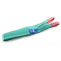 Enchain Hot Sale Heavy Duty Lift Sling Polyester Flat Webbing Slings For Cargo Lifting Loads