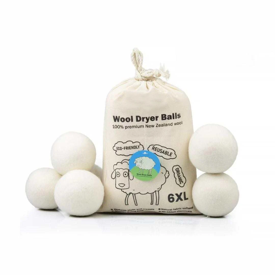tumble laundry dryer balls eco friendly reusable custom organic wool dryer ball