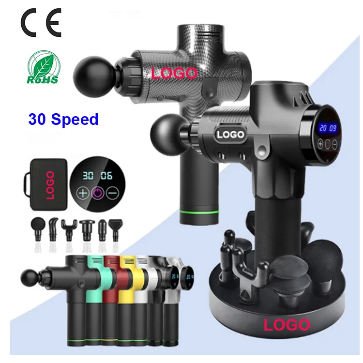 
Массажер для глубоких тканей тела, вибрационный ударный Массажер для мышц, дропшиппинг, спортивный массажный пистолет 
