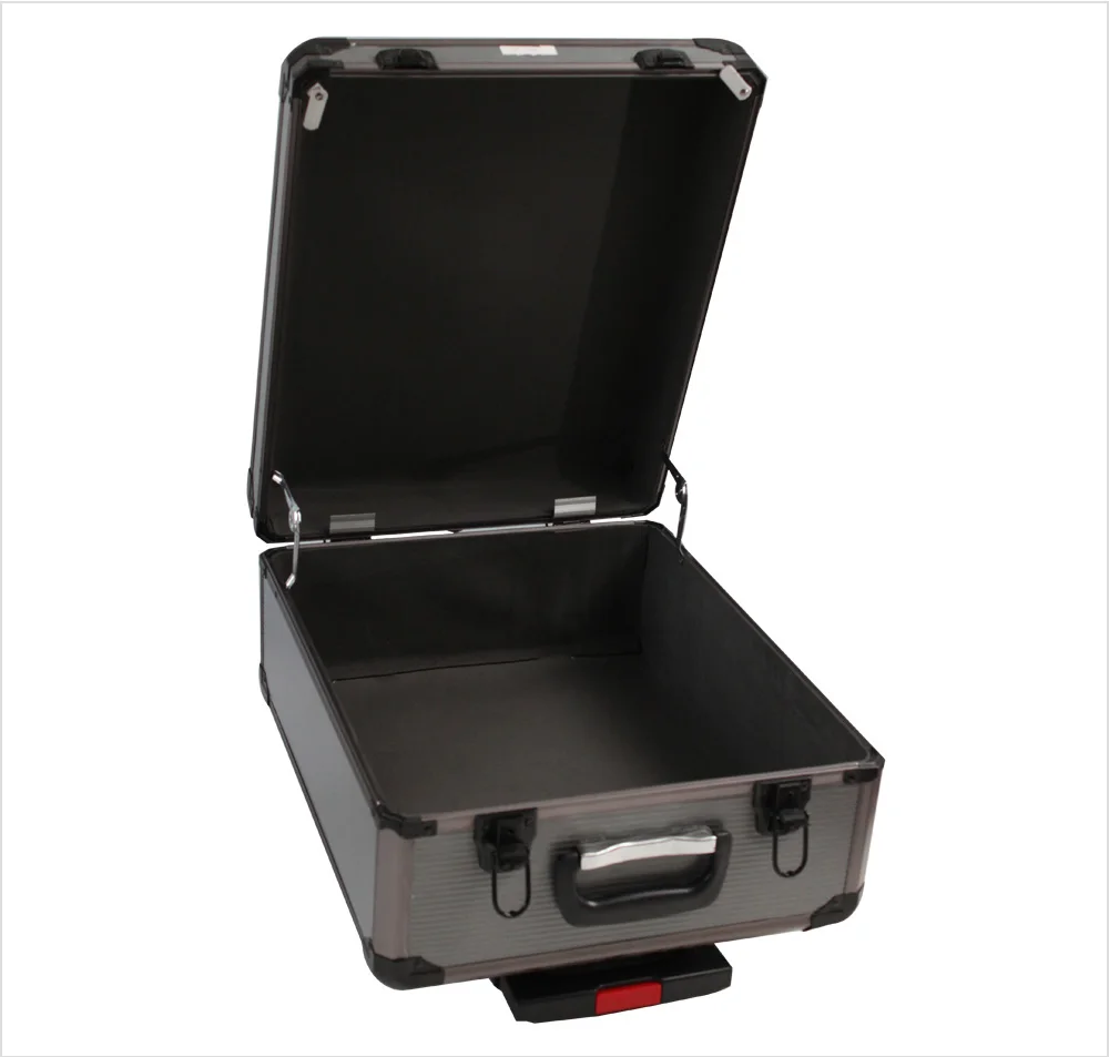 Aluminum Suitcase Customized Tool Fright Box APC012 460 * 377 * 202 mm Aluminum Tool Box With Wheels