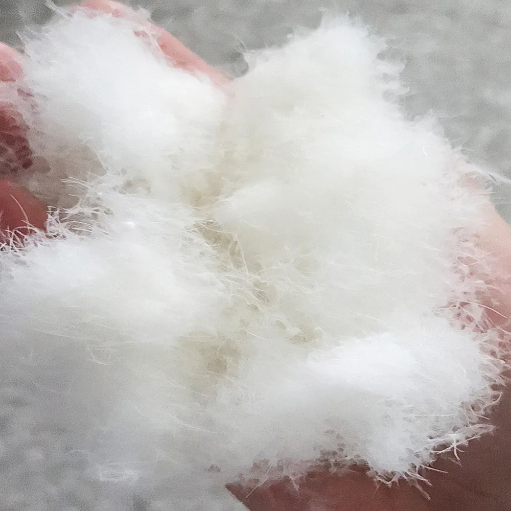 Factory Manufacture Wholesale  Down Goose Feather High Filling Power White New Goose Down  Vest  Goose Filling