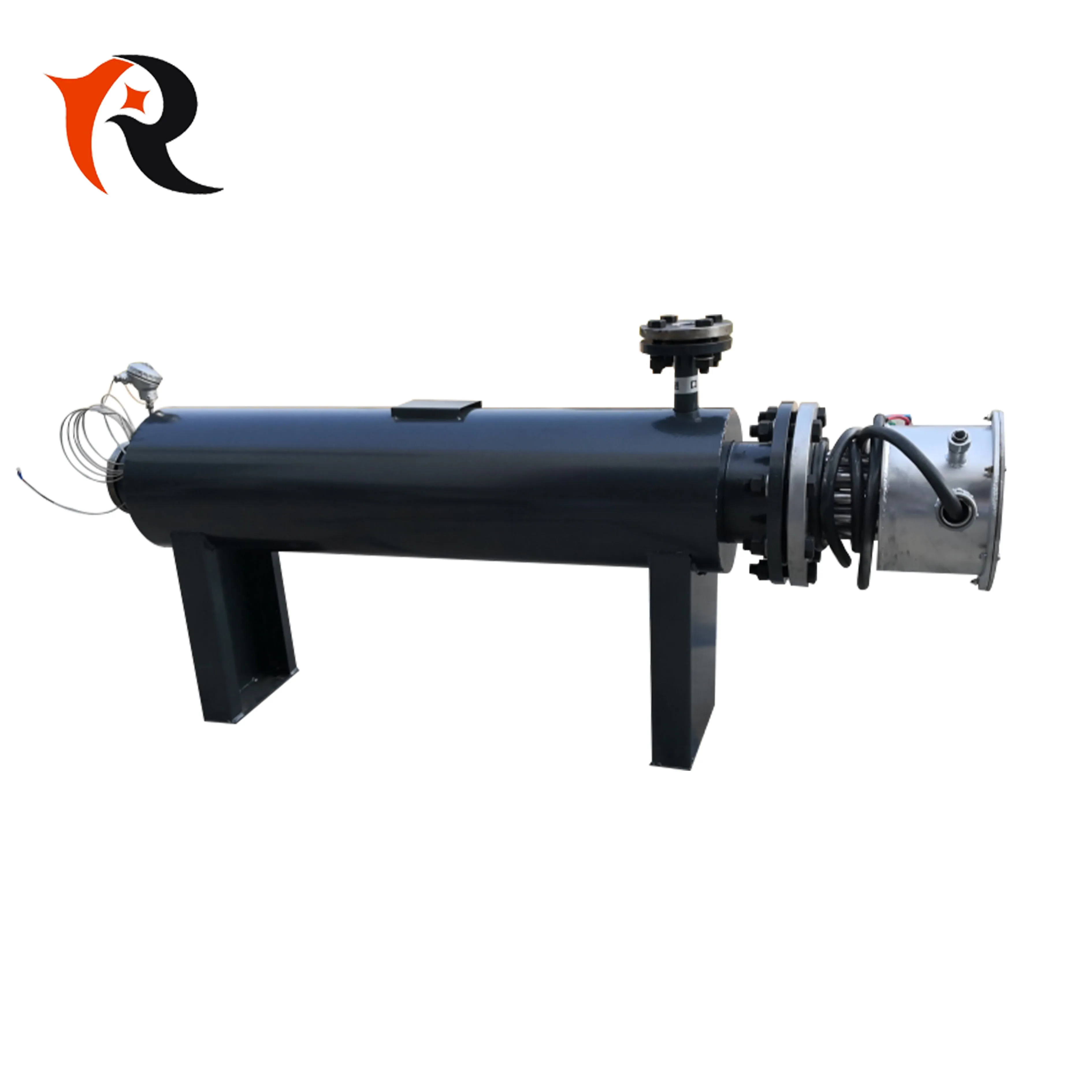 Electric air heater for assisted heating industrial pipeline heater for gas heating