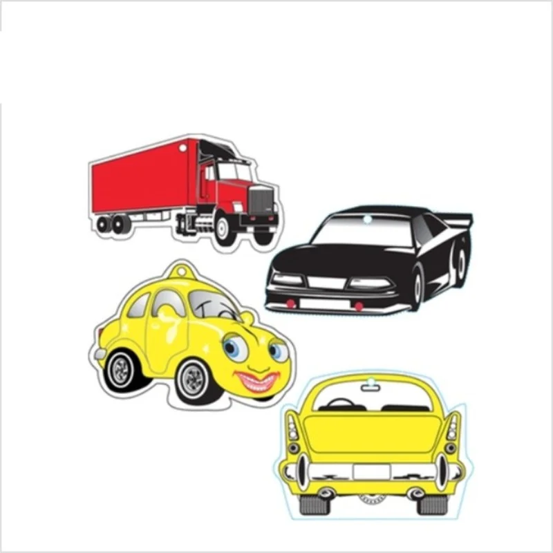 Bulk Promotion Gift Custom logo Home Car Long Lasting Scents Sheet Hanging Perfume Fragrance Card Paper Car Air Freshener