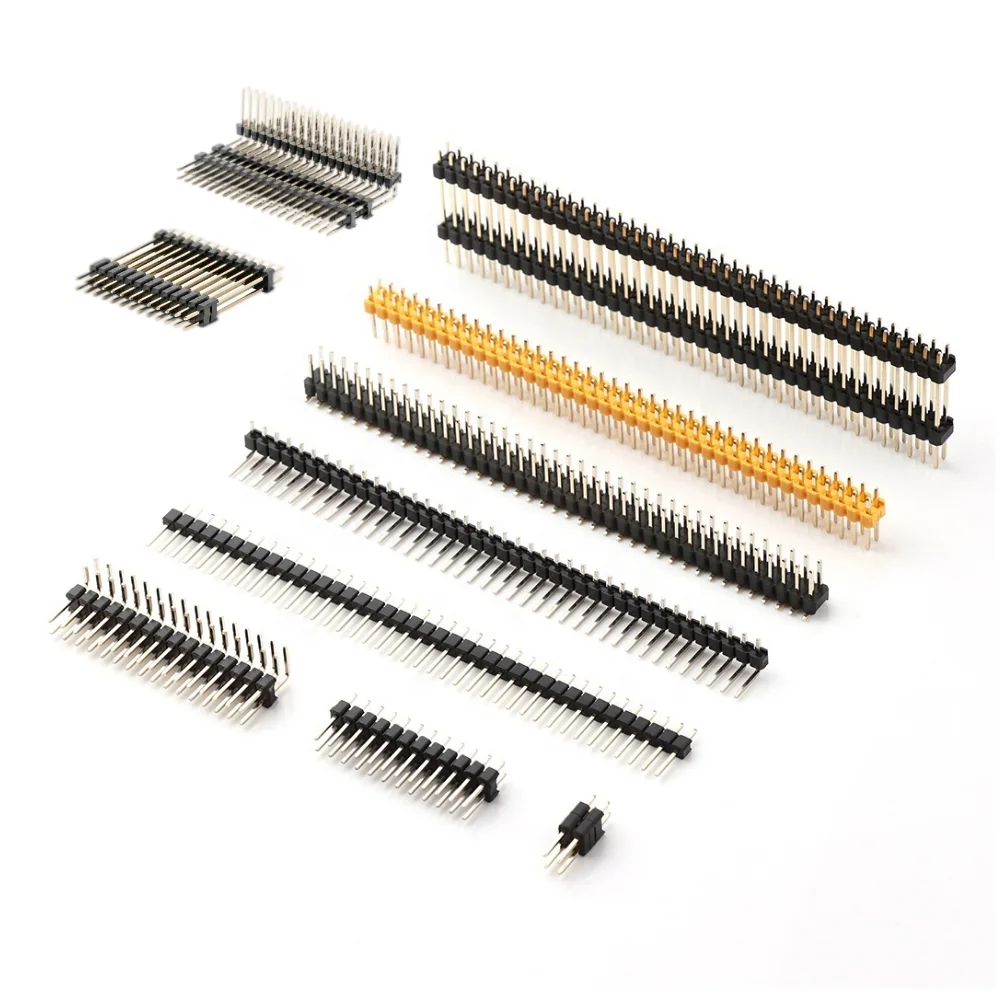 JiLN 2022 hot selling 1.00 1.27 2.0 2.54 straight male female Pin header Connector