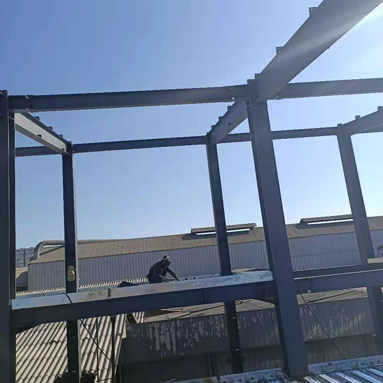 Construction Design Metal Frame Storage Steel Structure Prefab Prefabricated Warehouse
