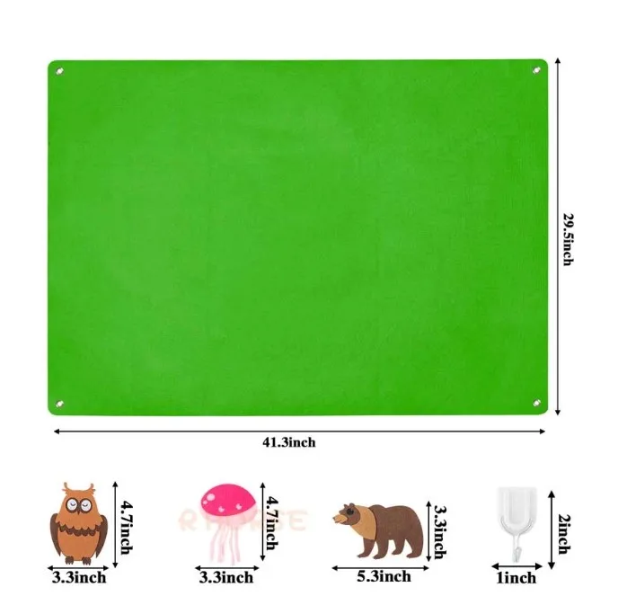 54Pcs/set Animals Felt Story Board Preschool Animal Classification Storytelling Dinosaur Jungle Zoo Early Education for Kids