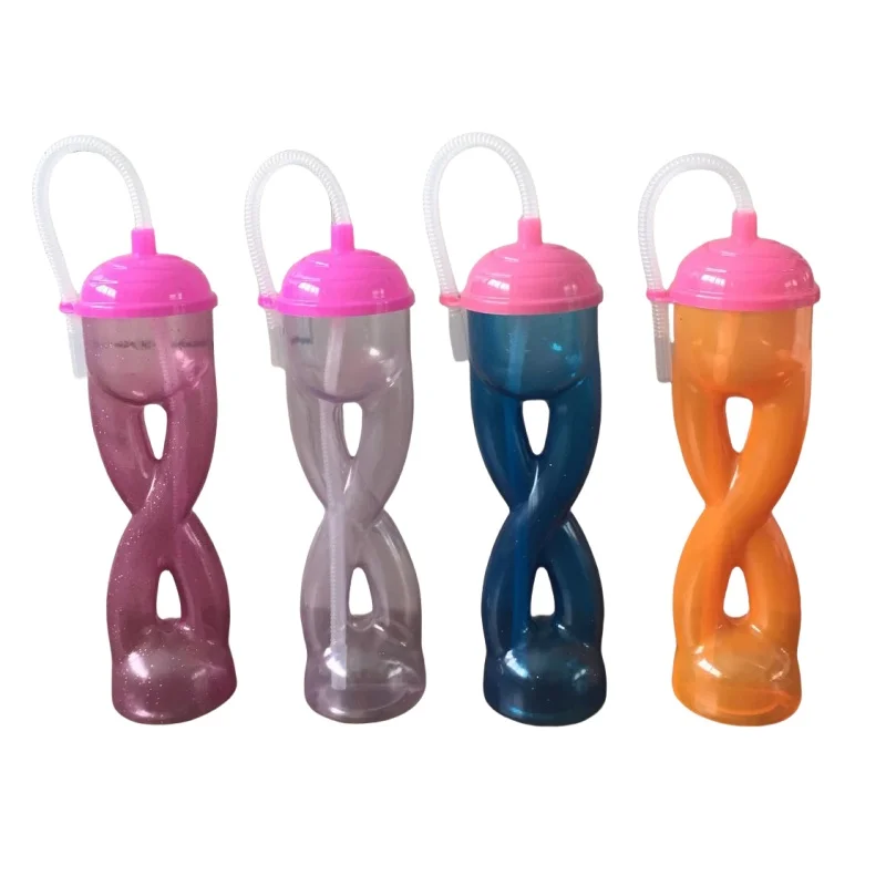 500ml reusable plastic slush drinking cup slush ice cup yard cup