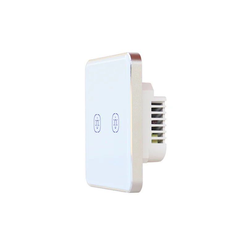 Zigbee Tuya Smart Home EU Relay Single or Dual Control N+L line  Touch Switch  Waterproof  APP Remote Control