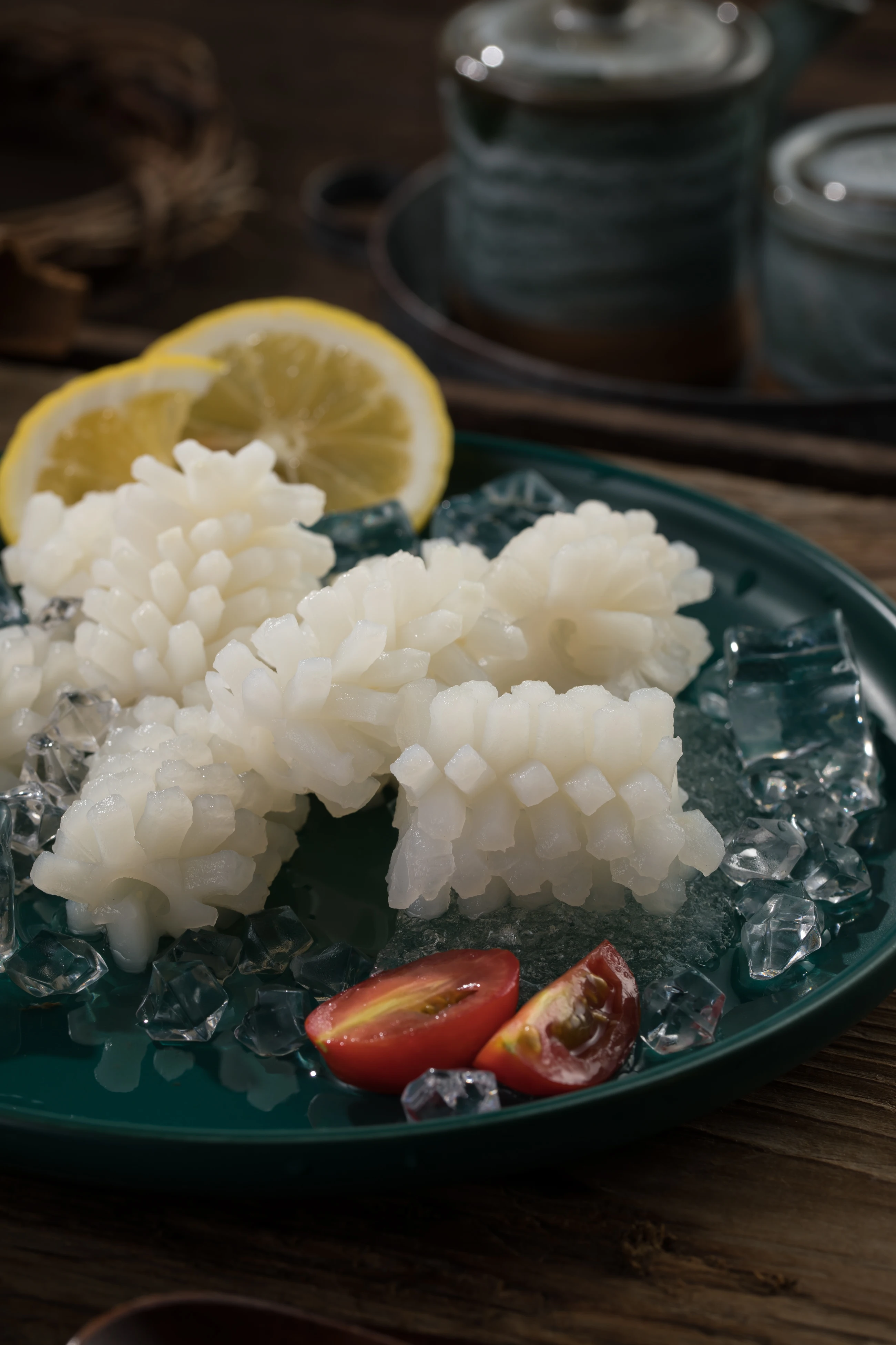 Замороженный цветок кальмара SANFENG морепродукты и свежий стиль