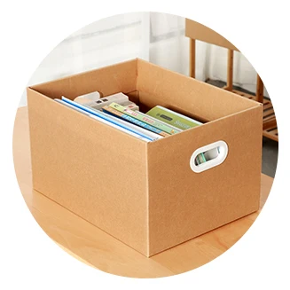 Multi functional large capacity paper storage box high-quality clothing file packaging box corrugated cardboard box