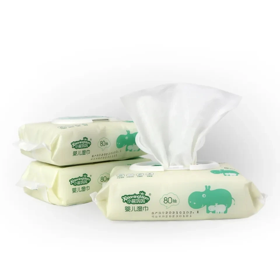 FREE SAMPLE Cheapest individually wrapped cleaning disposable baby wet wipes in China